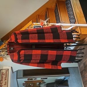 👚HOPE & HONEY BUFFALO 🐃 CHECK ✔️ OPEN CARDIGAN 👚